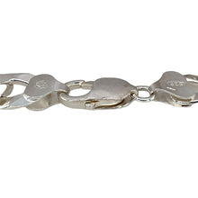 Load image into Gallery viewer, Preowned 925 Silver 8&quot; Curb Bracelet with the weight 34.10 grams and link width 13mm
