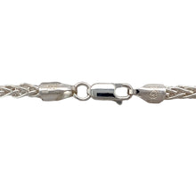 Load image into Gallery viewer, Preowned 925 Silver 30&quot; Franco Chain with the weight 33.10 grams and link width 4mm
