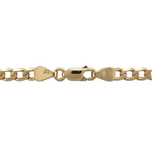 Load image into Gallery viewer, Preowned 9ct Yellow Gold 18&quot; Curb Chain with the weight 15.10 grams and link width 5mm
