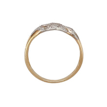 Load image into Gallery viewer, 9ct Gold &amp; Diamond Set Celtic Knot Ring
