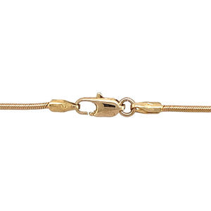 9ct Gold & Diamond Set Bar 18" Necklace