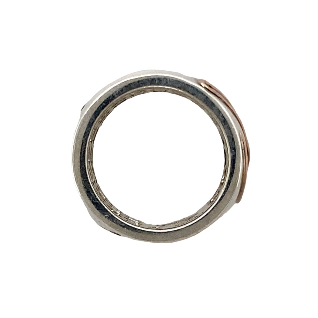 925 Silver Clogau Cariad Wedding Band Ring