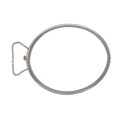 925 Silver Clogau Cariad Heart Hinge Bangle