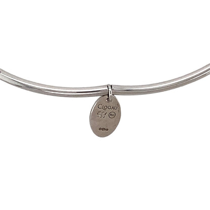 925 Silver Clogau Heart Stretchy Bracelet