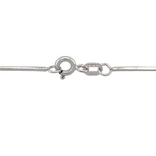 Load image into Gallery viewer, 18ct White Gold &amp; Diamond Set Cross 16&quot; Necklace
