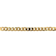 Load image into Gallery viewer, New 9ct Solid Gold 8.75&quot; Curb Bracelet
