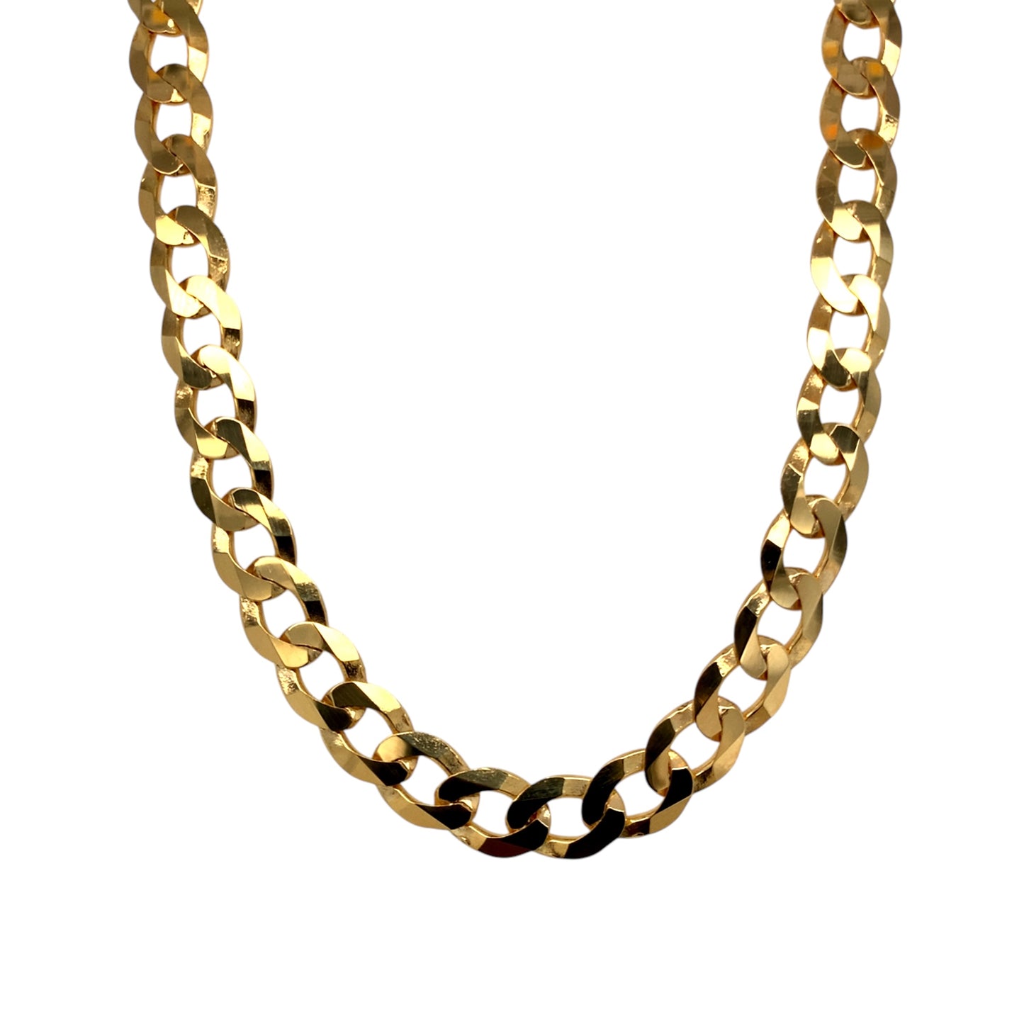 New 9ct Solid Gold 20" Curb Chain 20 grams