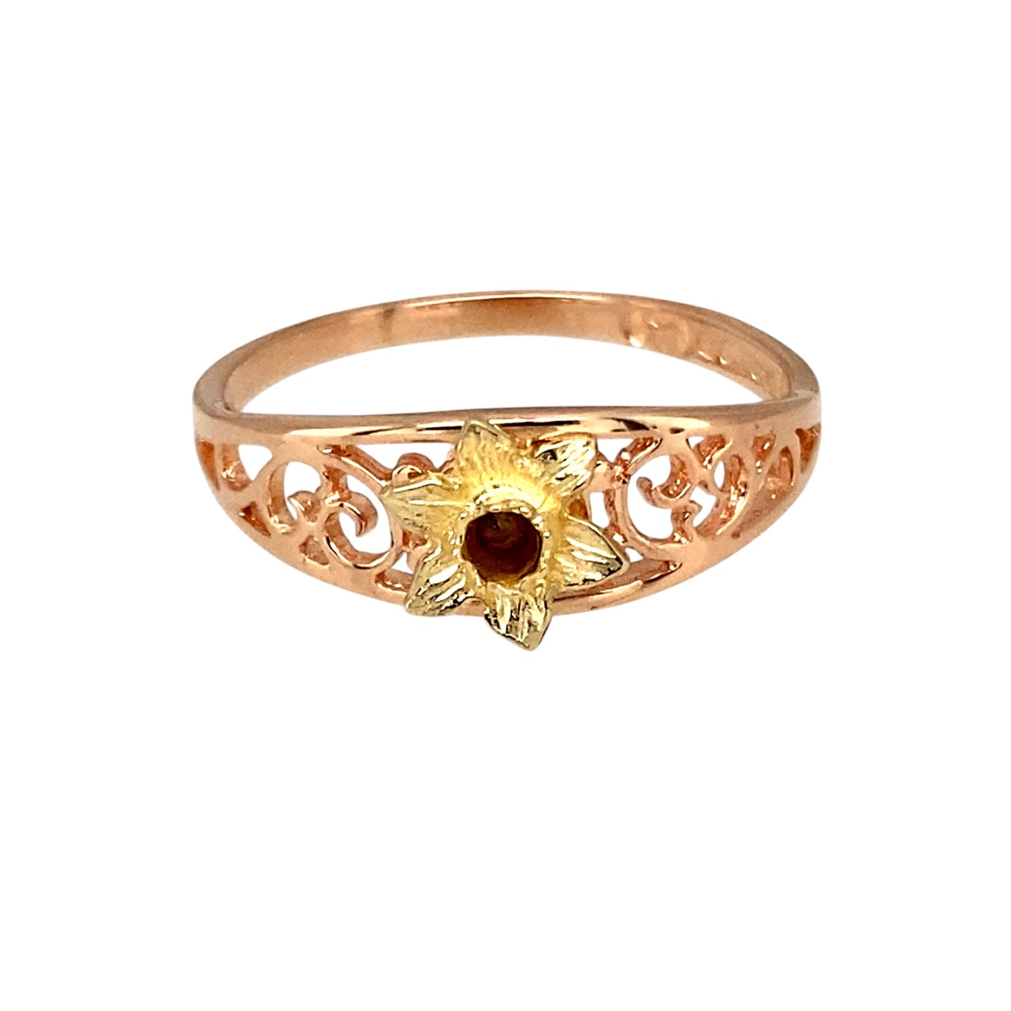 9ct Gold Clogau Daffodil Ring
