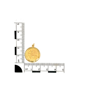 9ct Gold Sagittarius Star Sign Pendant