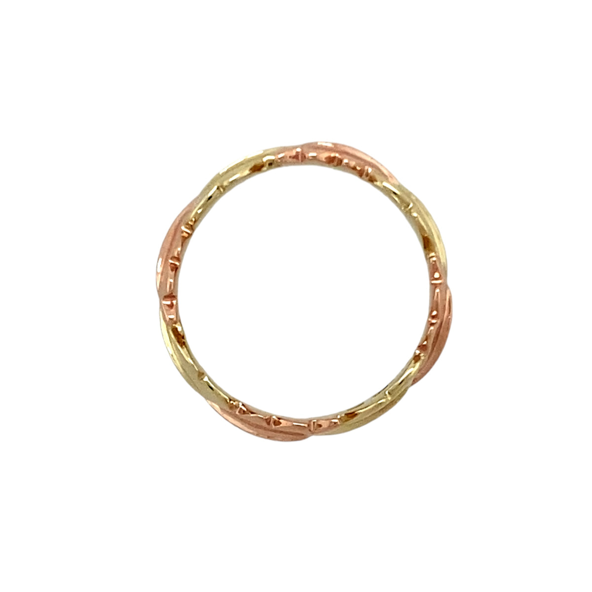 9ct Gold Clogau Royal Oak Leaf Band Ring
