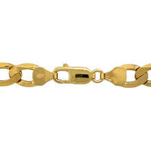 Load image into Gallery viewer, Preowned 9ct Yellow Gold 20&quot; Curb Chain with the weight 30.80 grams and link width 8mm
