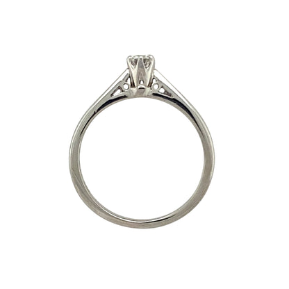 Platinum & Diamond Set Solitaire Ring