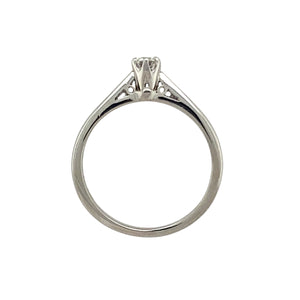 Platinum & Diamond Set Solitaire Ring
