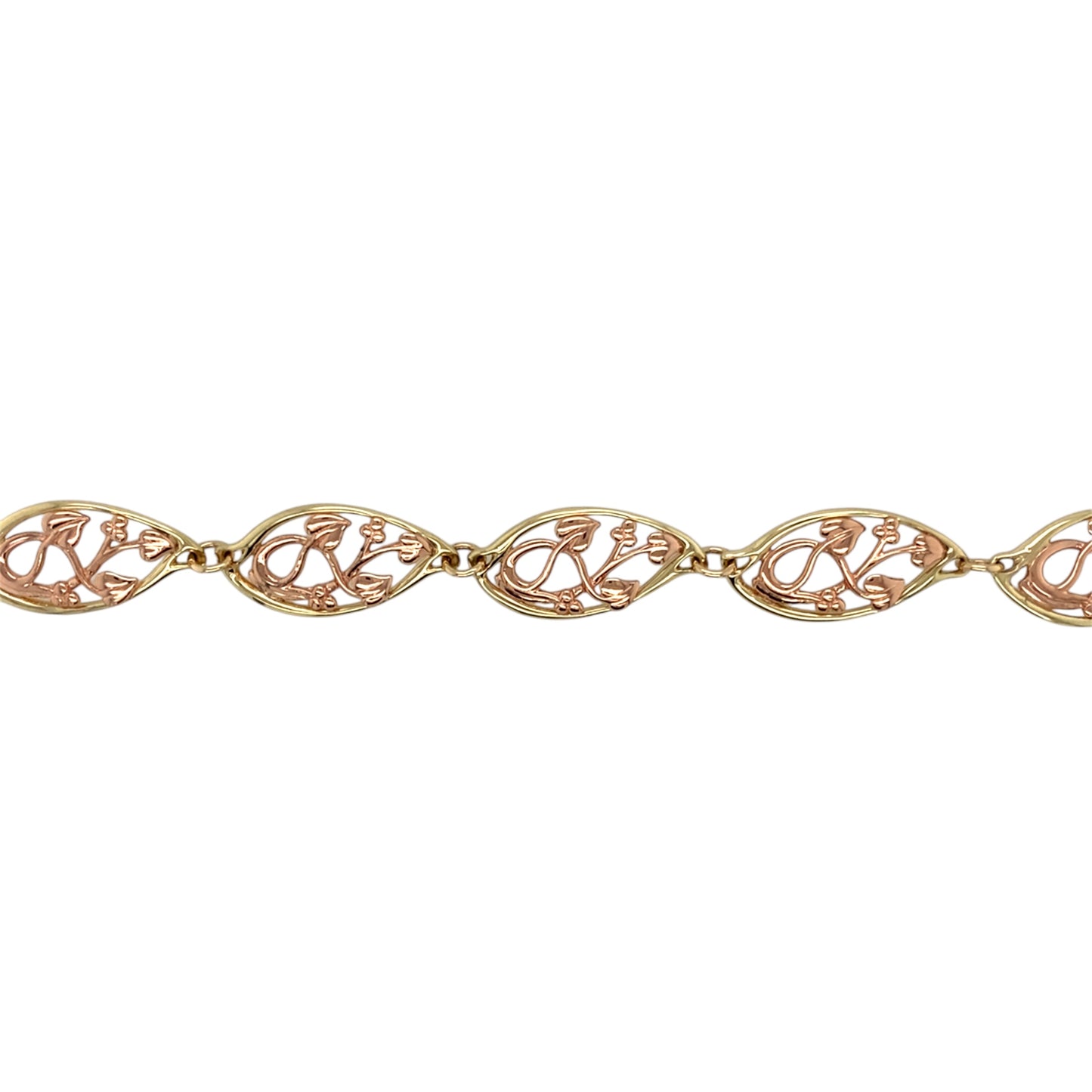 9ct Gold Clogau Tree of Life Style 7.5" Bracelet