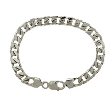 Load image into Gallery viewer, 925 Silver 9&quot; Curb Bracelet
