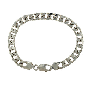 925 Silver 9" Curb Bracelet