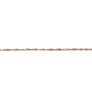 9ct Gold 18" Singapore Chain