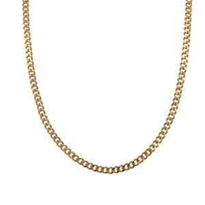 9ct Gold 16" Curb Chain