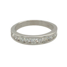 Load image into Gallery viewer, 18ct White Gold &amp; Diamond Set Band Ring
