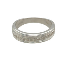 Load image into Gallery viewer, 9ct White Gold &amp; Diamond Set Band Ring
