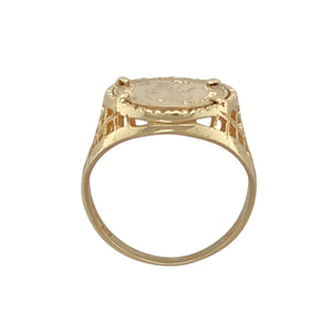 9ct Gold Coin Ring