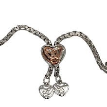 Load image into Gallery viewer, 925 Silver &amp; Diamond Set Clogau Patterned Bangle
