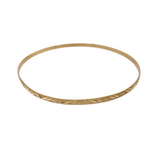 Load image into Gallery viewer, 9ct Solid Gold Patterned Bangle
