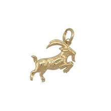 Load image into Gallery viewer, Add a unique touch to your jewellery collection with this pre-owned 9ct yellow gold ram charm/pendant.

Design: A detailed ram design, symbolizing strength and determination, perfect as a charm or pendant.
Material: Made from 9-carat yellow gold, offering a warm and polished finish for a classic look.
Size &amp; Weight: Weighing 2.10 grams, this piece is lightweight yet durable for everyday wear.

A distinctive and meaningful piece—ideal for personal wear or as a thoughtful gift.
