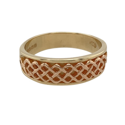 9ct Gold Clogau Lady Guinevere Style Band Ring