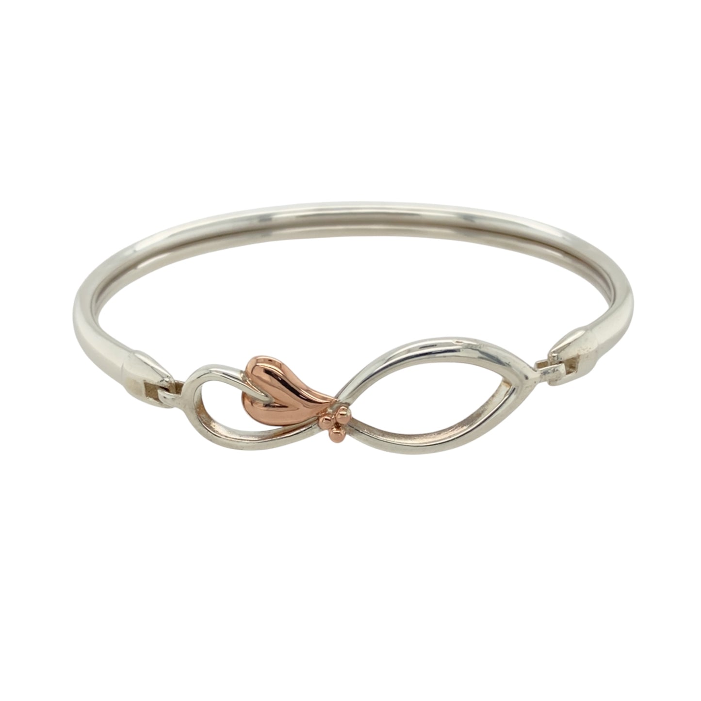 925 Silver Clogau Tree of Life Infinity Bangle