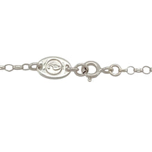 Load image into Gallery viewer, 925 Silver &amp; Blue Stone Flower Clogau 18&quot; - 22&quot; Necklace
