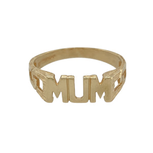 9ct Gold Mum Ring