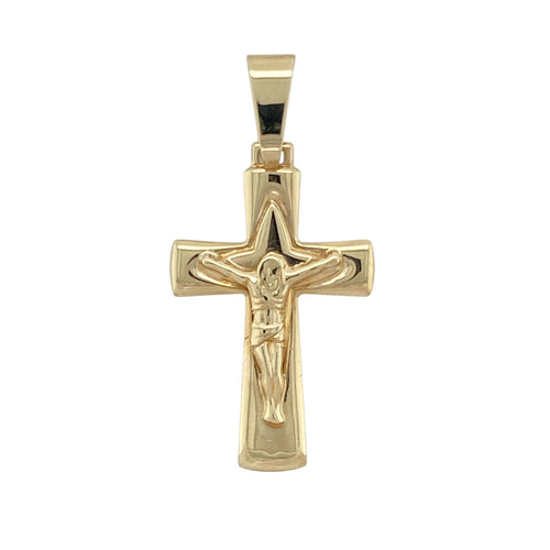 9ct Gold Crucifix Pendant