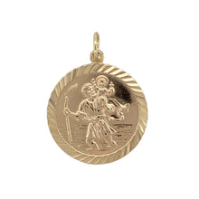 Load image into Gallery viewer, 9ct Gold St Christopher Pendant
