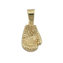 Load image into Gallery viewer, 9ct Gold &amp; Cubic Zirconia Set Boxing Glove Pendant
