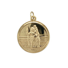 Load image into Gallery viewer, 9ct Gold St Christopher Pendant
