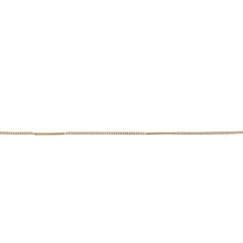 Load image into Gallery viewer, 9ct Gold 7&quot; Bar Curb Bracelet

