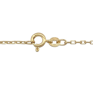 9ct Gold Flower 16" Necklace