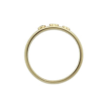 Load image into Gallery viewer, 14ct Gold &amp; Diamond Set Band Ring
