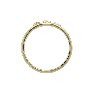 14ct Gold & Diamond Set Band Ring
