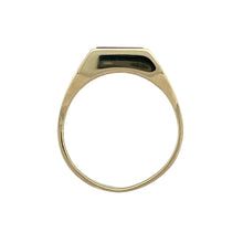 Load image into Gallery viewer, 9ct Gold &amp; Blue Stone Set Signet Ring
