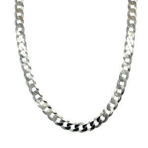 New 925 Silver 24" Curb Chain
