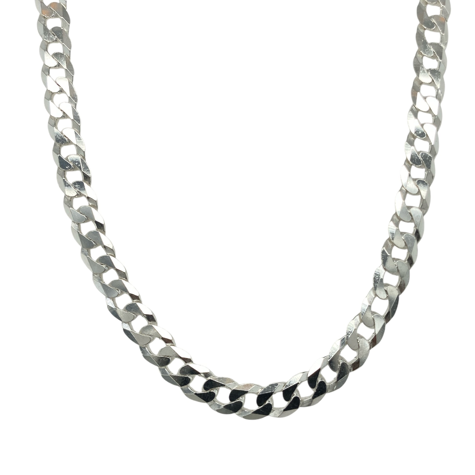 New 925 Silver 26" Curb Chain
