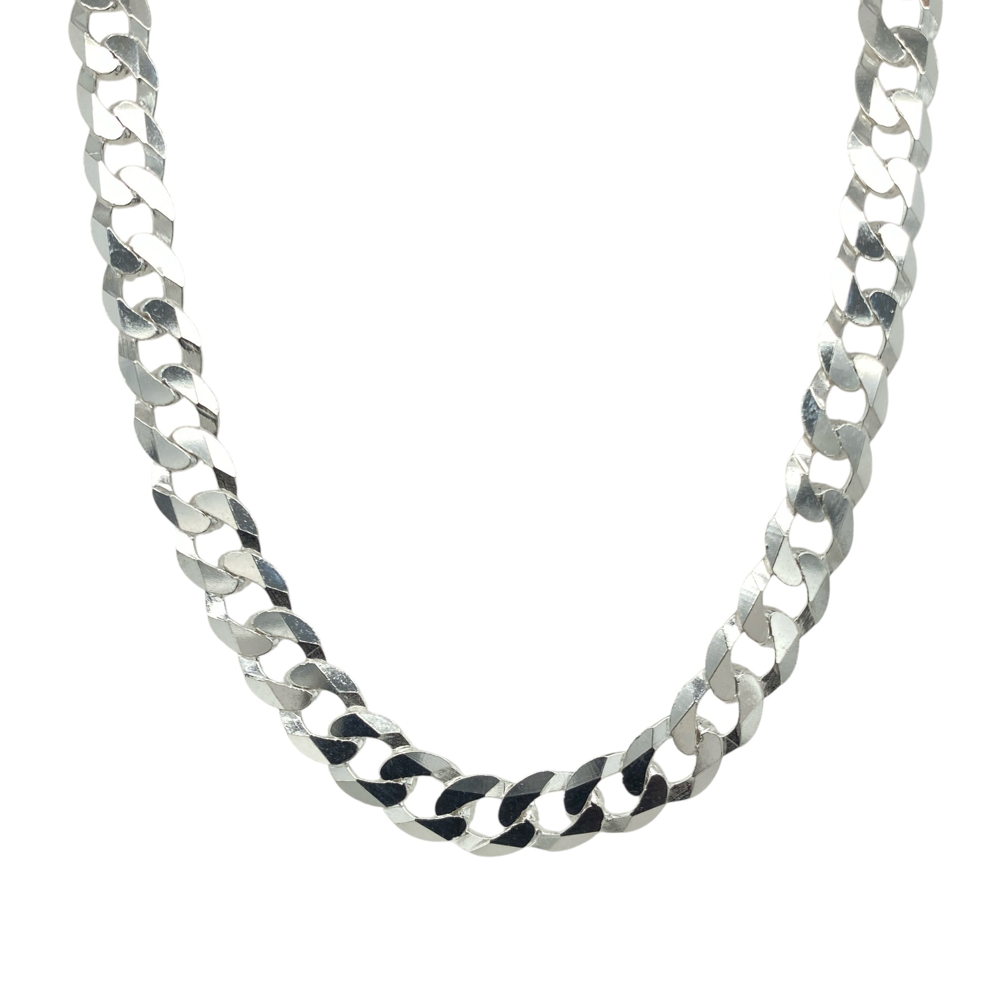 New 925 Silver 25" Curb Chain
