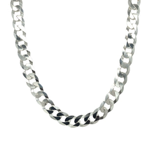 New 925 Silver 25" Curb Chain