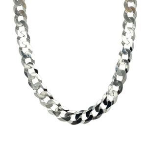 New 925 Silver 22" Curb Chain