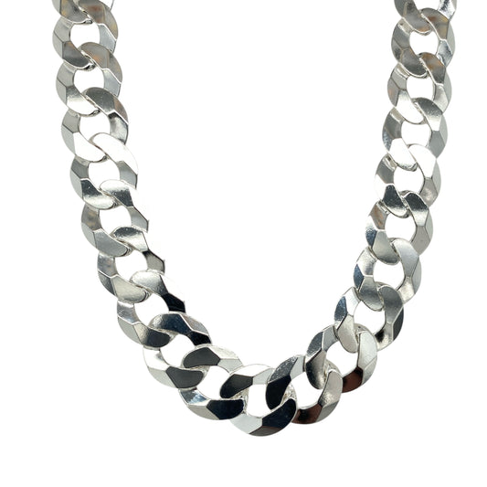 New 925 Silver 26" Curb Chain