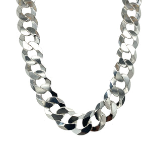 New 925 Silver 26" Curb Chain