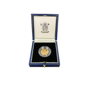 1996 22ct Gold Half Sovereign Coin