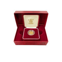 Load image into Gallery viewer, 2001 22ct Gold Half Sovereign Coin
